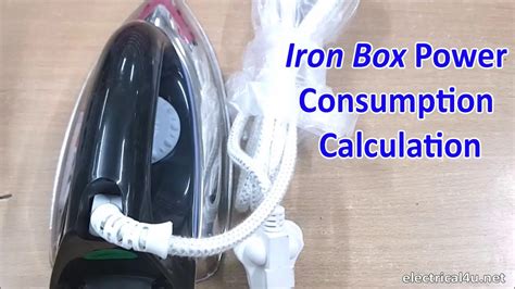 iron box electricity consumption|energy consumption of an iron.